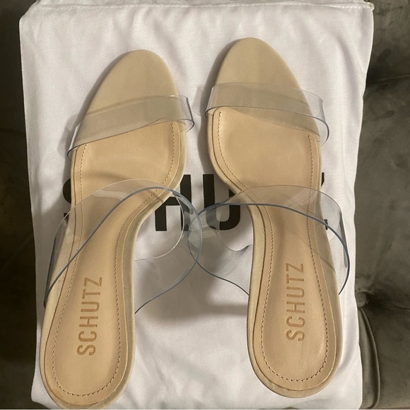 New SCHUTZ Ariella High Stiletto Sandals - Size 7.5M - Picture 2 of 10